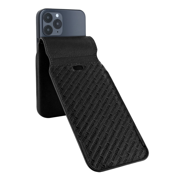 Piel Frama iPhone 12 | 12 Pro iMagnum Leather Case - Black