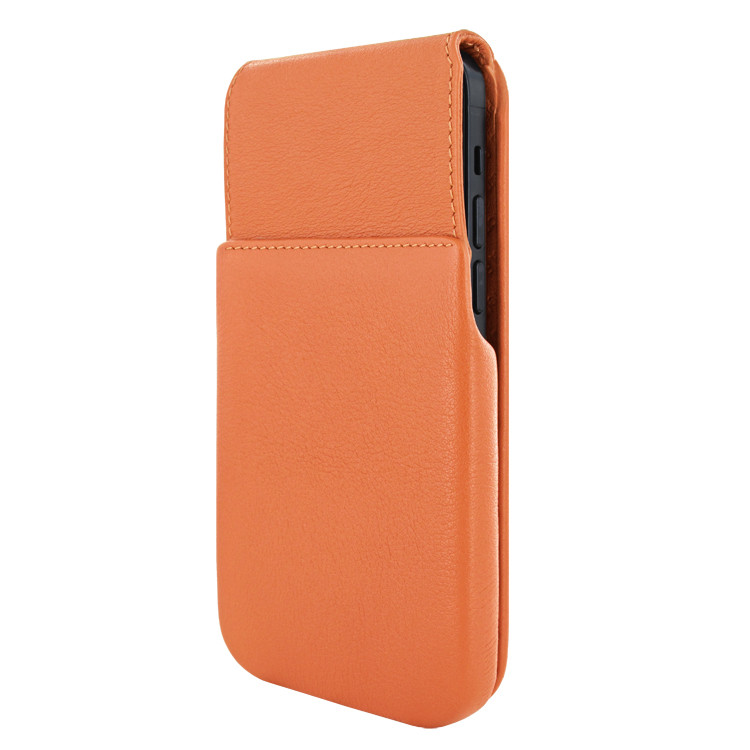 Piel Frama iPhone 12 | 12 Pro iMagnum Leather Case - Orange