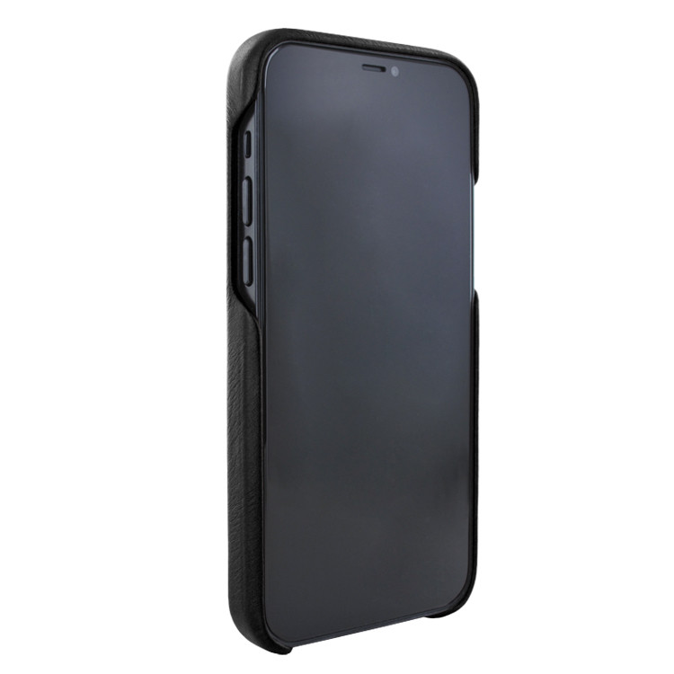 Piel Frama iPhone 12 | 12 Pro FramaSafe Leather Case - Black