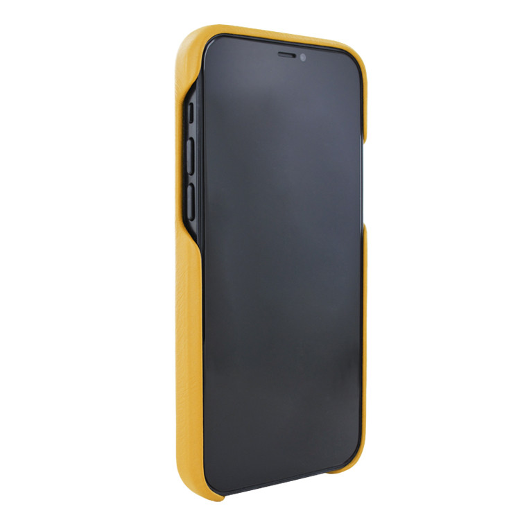 Piel Frama iPhone 12 | 12 Pro FramaSafe Leather Case - Yellow