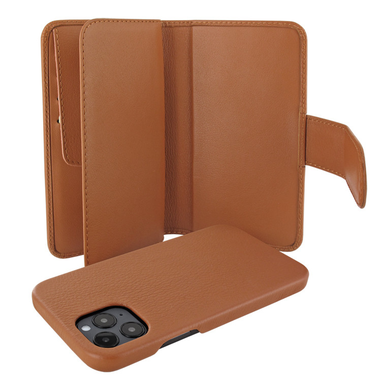 Piel Frama iPhone 12 | 12 Pro WalletMagnum Leather Case - Tan