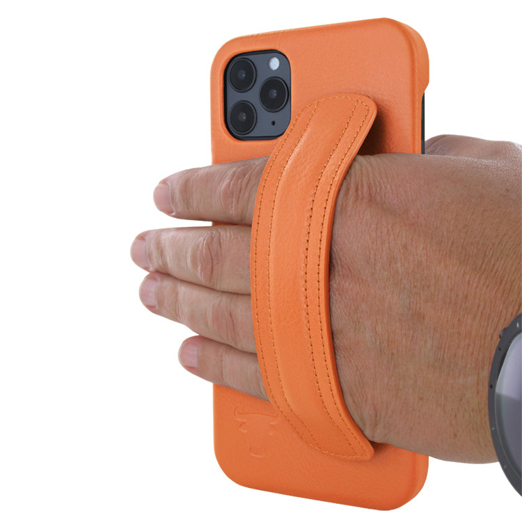 Piel Frama iPhone 12 Pro Max FramaSafe Leather Case - Orange