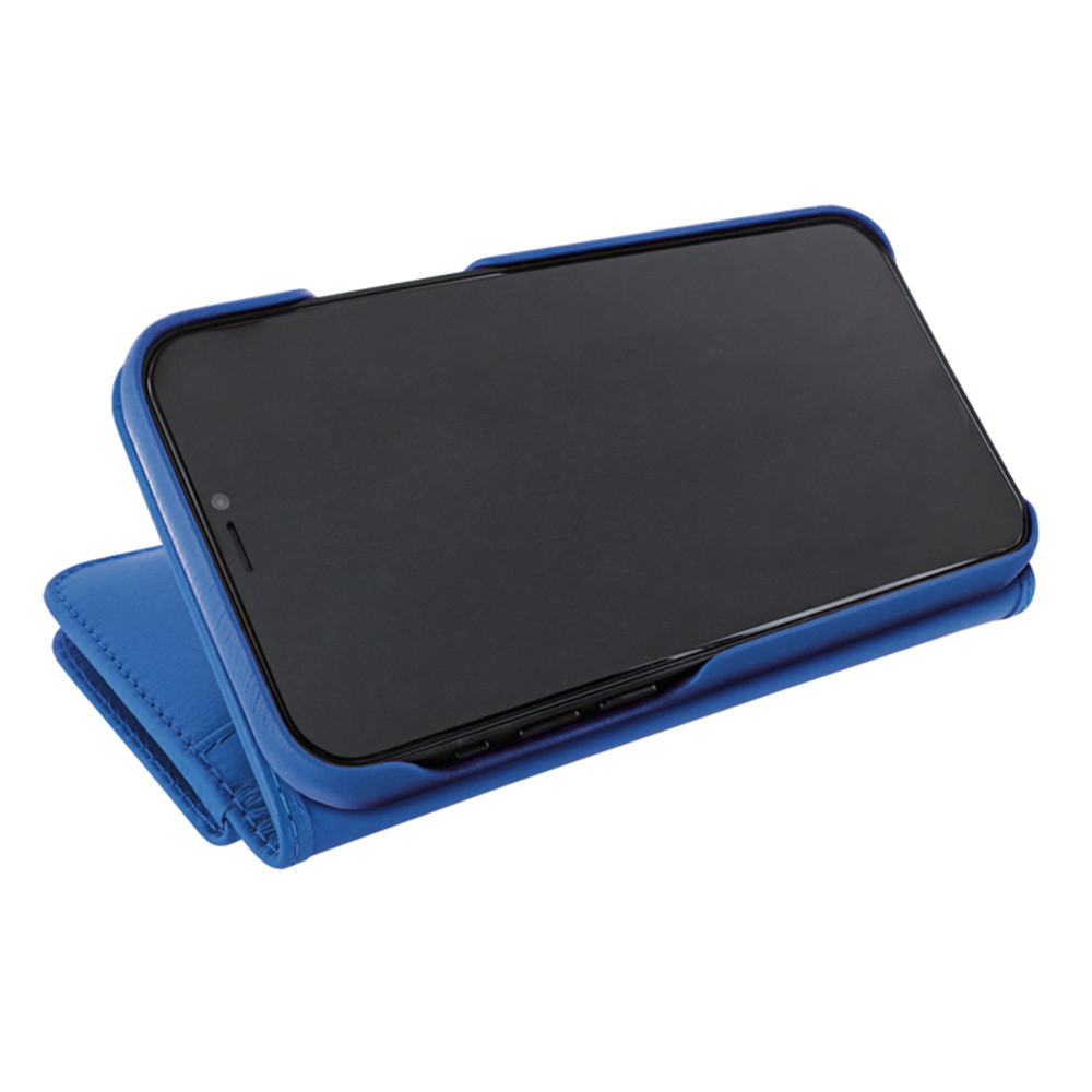 Piel Frama iPhone 12 Pro Max WalletMagnum Leather Case - Blue