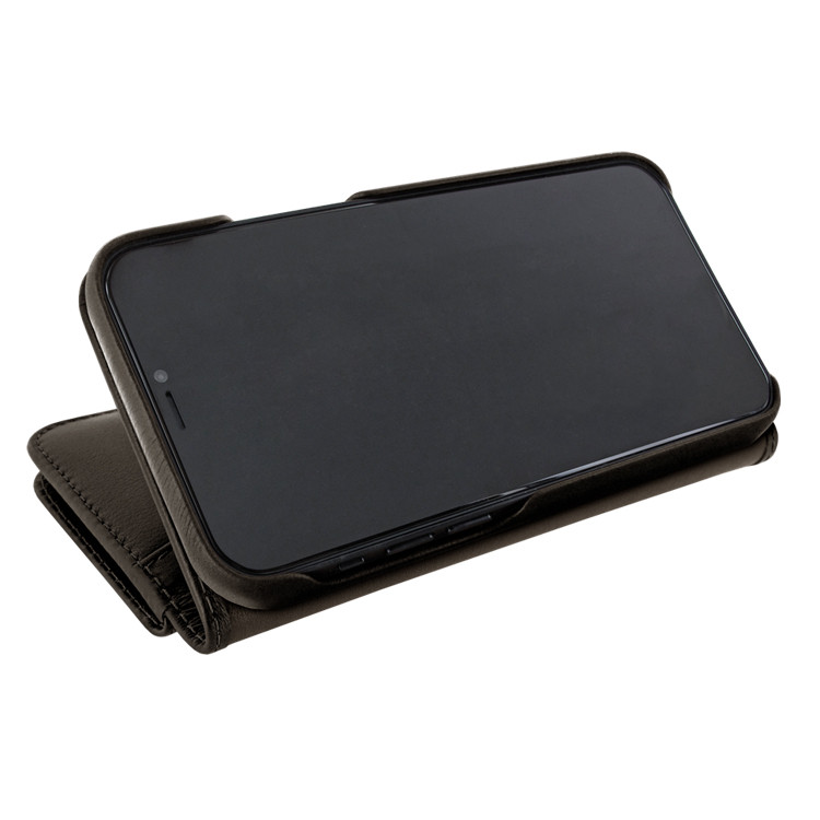 Piel Frama iPhone 12 Pro Max WalletMagnum Leather Case - Brown