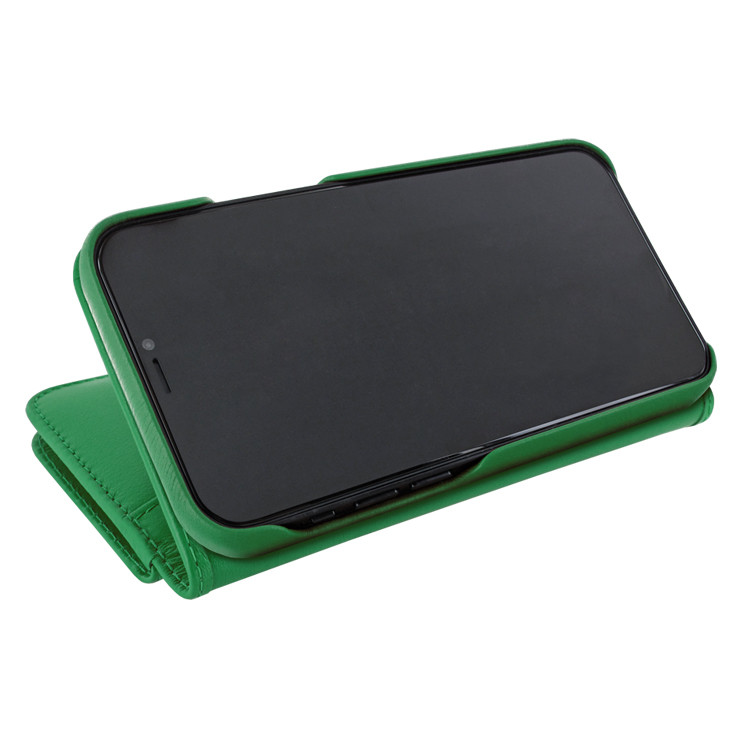 Piel Frama iPhone 12 Pro Max WalletMagnum Leather Case - Green