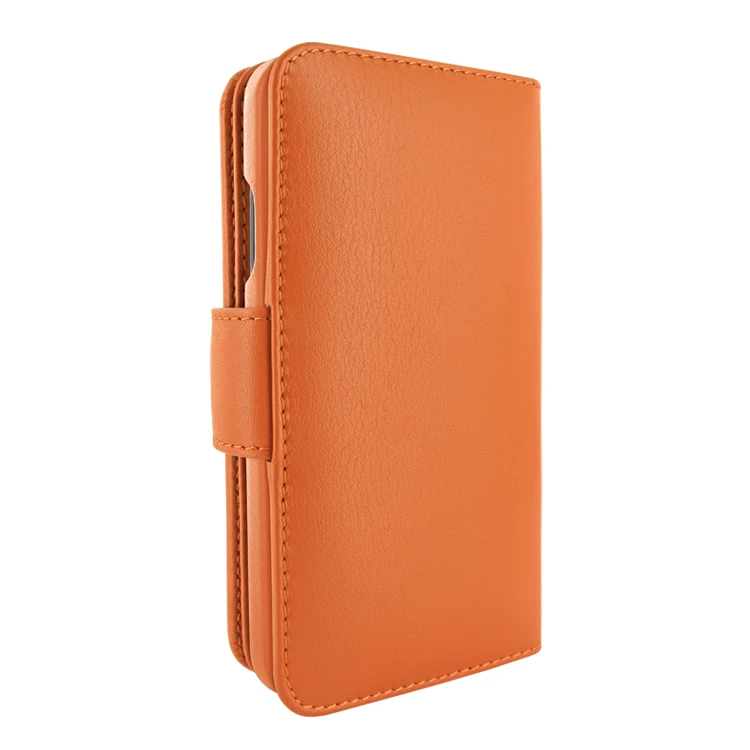 Piel Frama iPhone 12 Pro Max WalletMagnum Leather Case - Orange