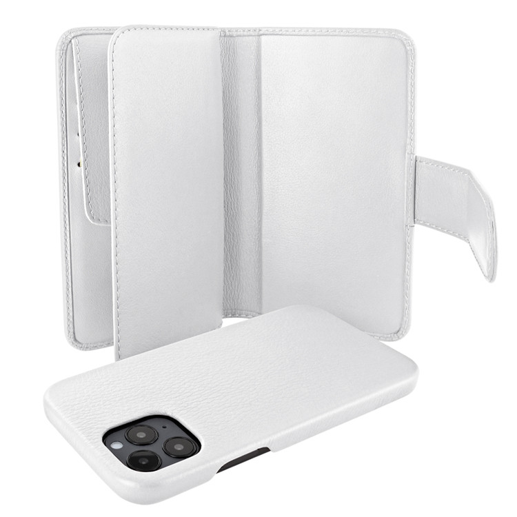Piel Frama iPhone 12 Pro Max WalletMagnum Leather Case - White