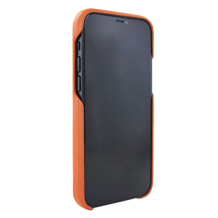 Piel Frama iPhone 12 mini FramaSlimGrip Leather Case - Orange