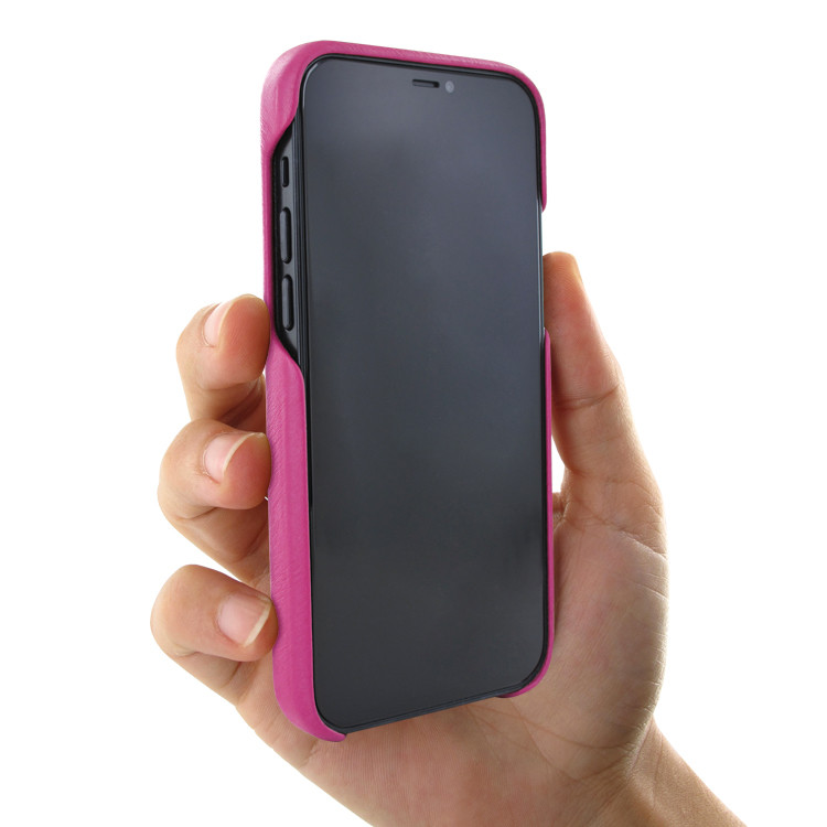 Piel Frama iPhone 12 mini FramaSlimGrip Leather Case - Pink