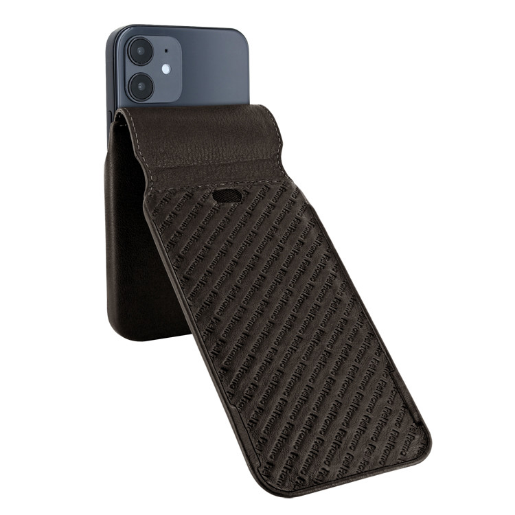 Piel Frama iPhone 12 mini iMagnum Leather Case - Brown