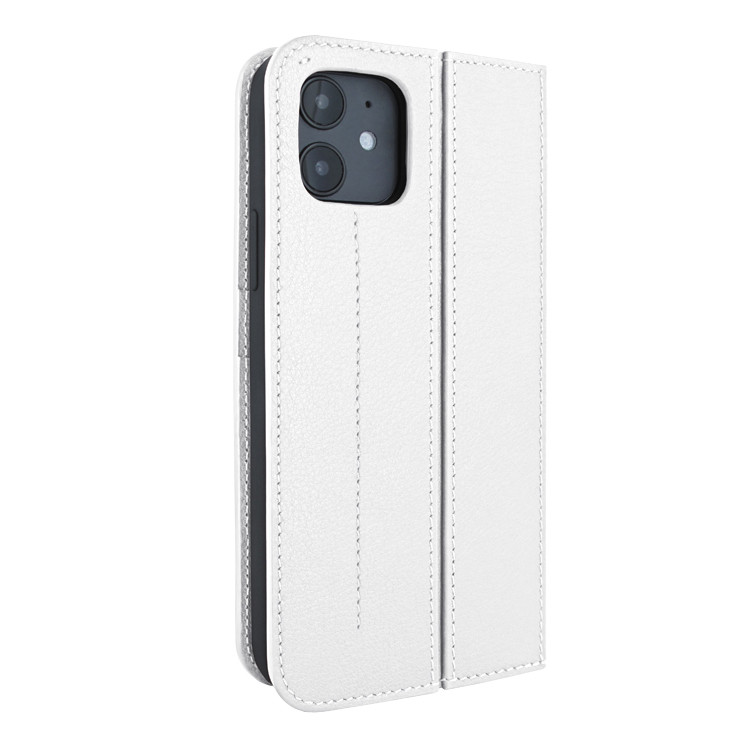 Piel Frama iPhone 12 mini FramaSlimCards Leather Case - White