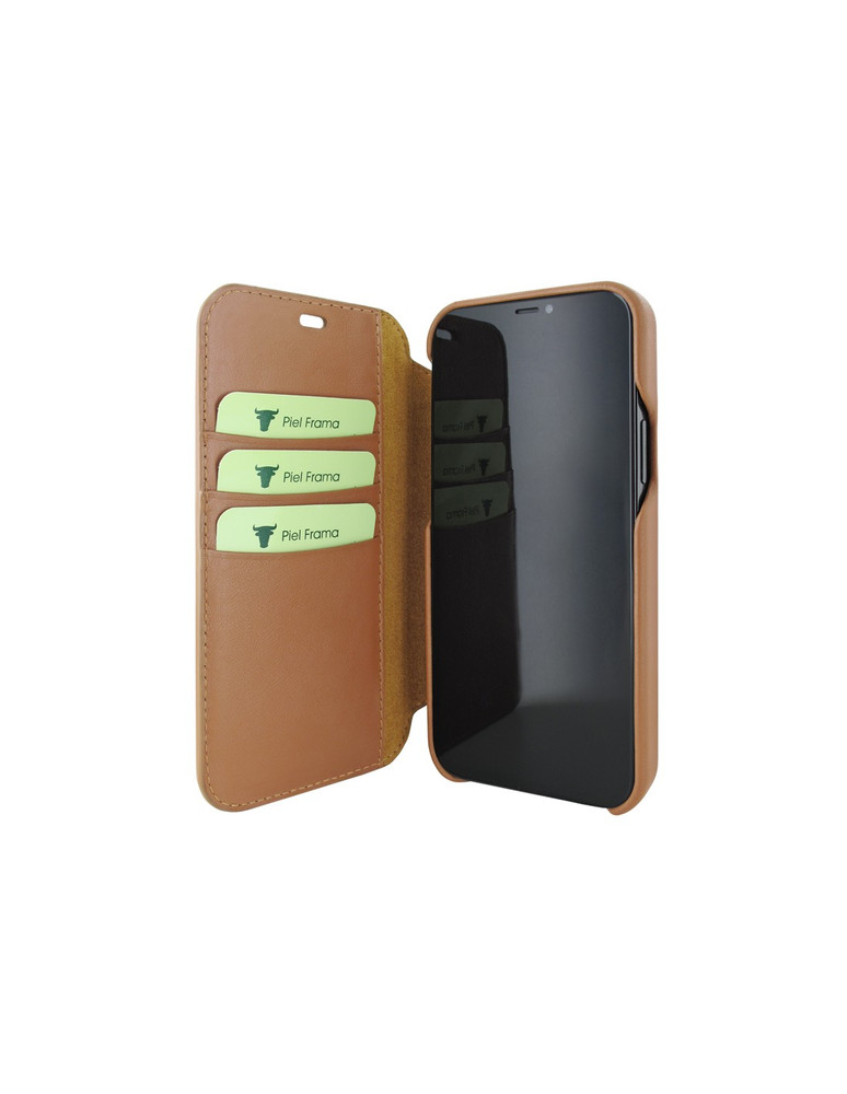 Piel Frama iPhone 12 Pro Max PocketSlim Leather Case - Tan