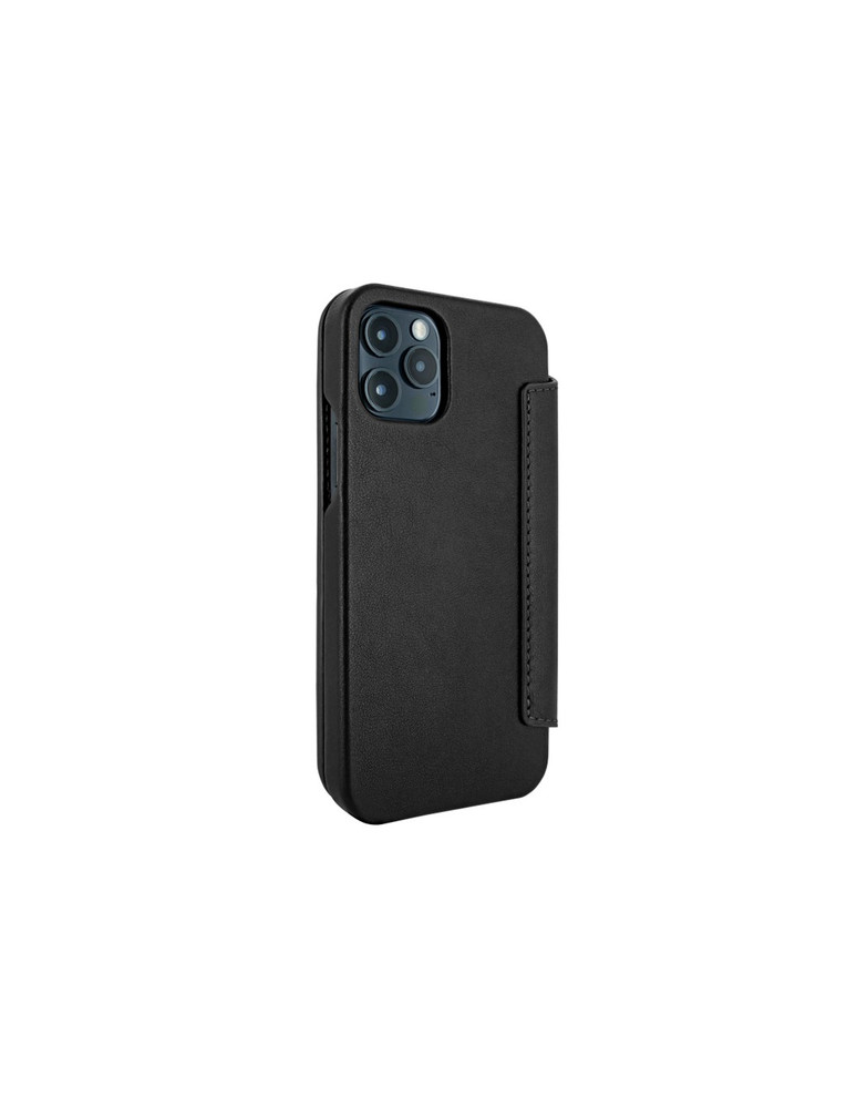 Piel Frama iPhone 12 | 12 Pro PocketSlim Leather Case - Black