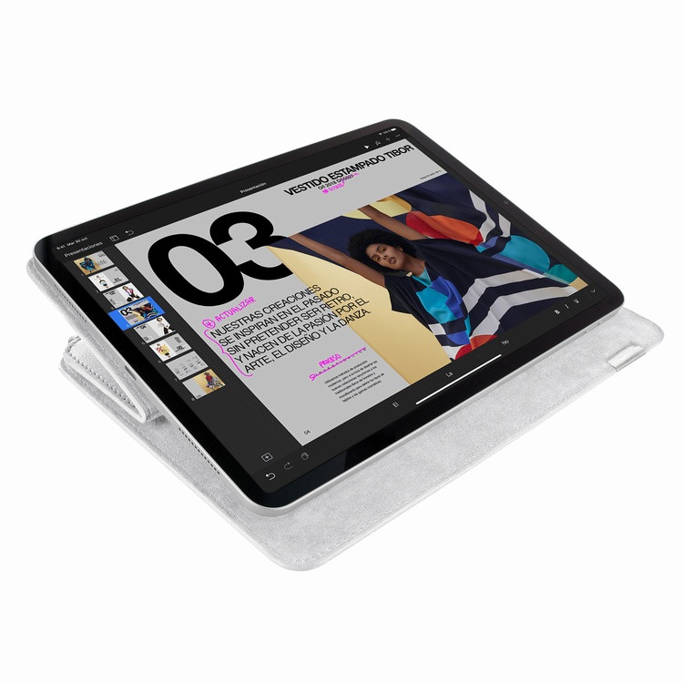 Piel Frama iPad Pro 11 2018 | Air 2020 | Air 2022 | 10.9 2022 FramaSlim Leather Case - White