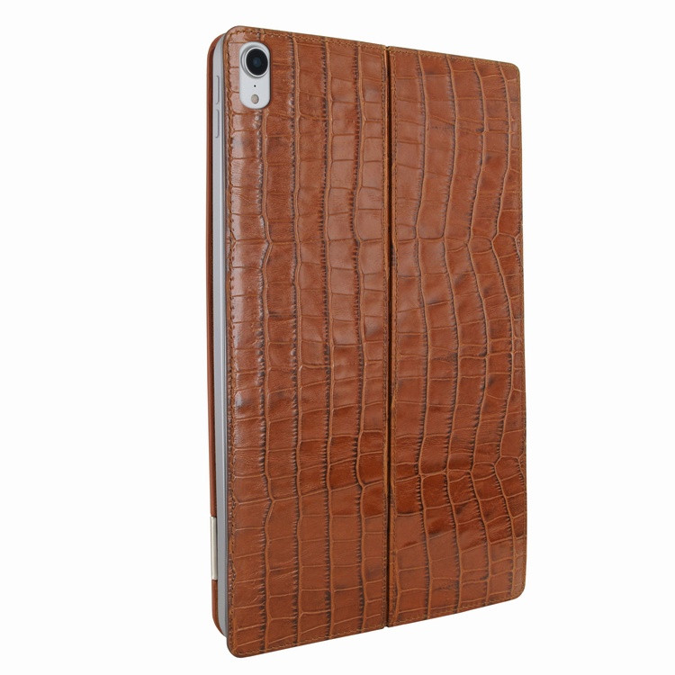 Piel Frama iPad Pro 11 2018 | Air 2020 | Air 2022 | 10.9 2022 FramaSlim Leather Case - Brown Crocodile