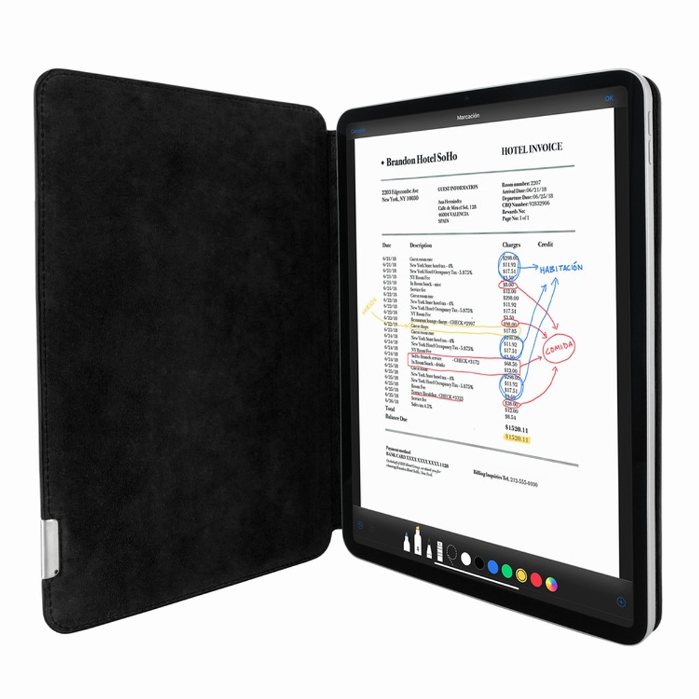 Piel Frama iPad Pro 11 2018 | Air 2020 | Air 2022 | 10.9 2022 FramaSlim Leather Case - Black Karabu