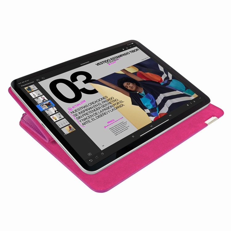 Piel Frama iPad Pro 11 2020 | 2021 FramaSlim Leather Case - Pink