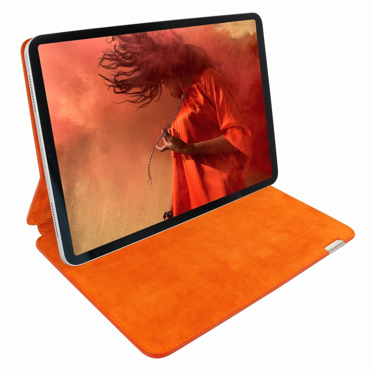 Piel Frama iPad Pro 11 2020 | 2021 FramaSlim Leather Case - Orange Crocodile