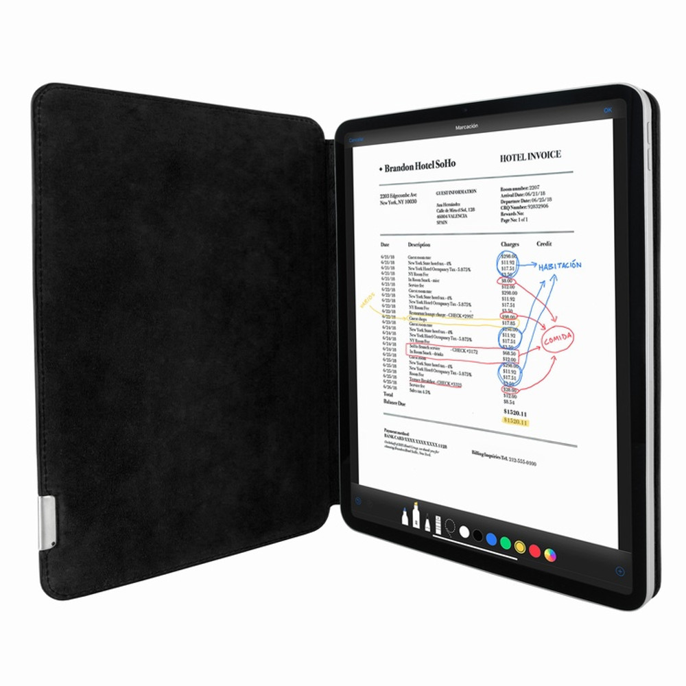 Piel Frama iPad Pro 11 2020 | 2021 FramaSlim Leather Case - Black Karabu