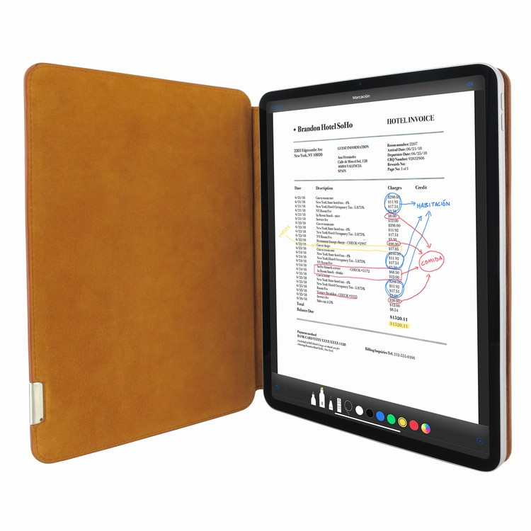 Piel Frama iPad Pro 12.9 2020 | 2021 FramaSlim Leather Case - Tan