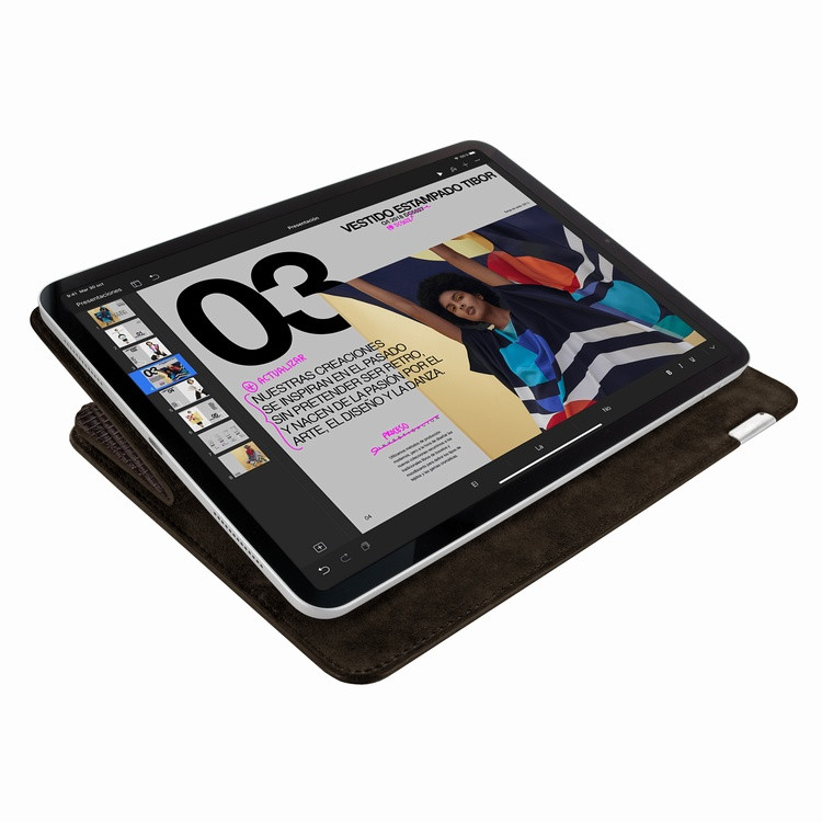 Piel Frama iPad Pro 12.9 2020 | 2021 FramaSlim Leather Case - Brown Lizard