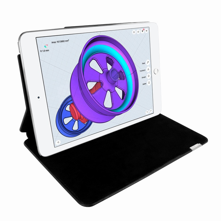 Piel Frama iPad Air 2019 | iPad 10.2 2019 FramaSlim Leather Case - Black