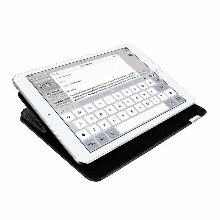 Piel Frama iPad Air 2019 | iPad 10.2 2019 FramaSlim Leather Case - Black