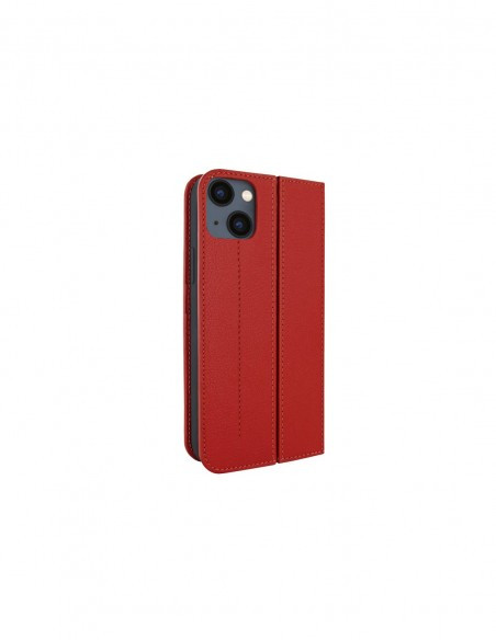 Piel Frama iPhone 13 FramaSlimCards Leather Case - Red