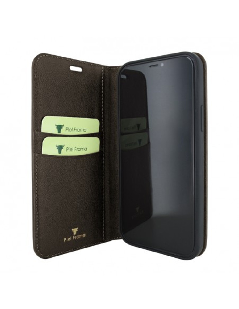 Piel Frama iPhone 13 mini FramaSlimCards Leather Case - Brown