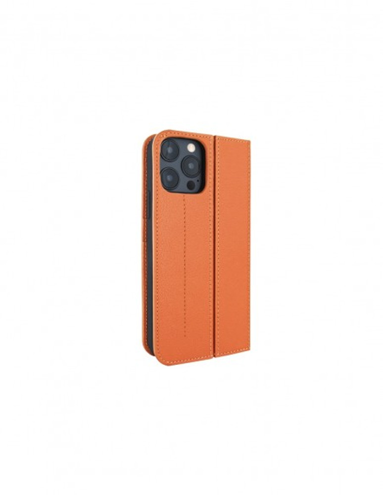 Piel Frama iPhone 13 Pro FramaSlimCards Leather Case - Orange