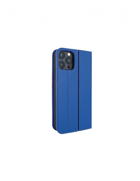 Piel Frama iPhone 13 Pro Max FramaSlimCards Leather Case - Blue