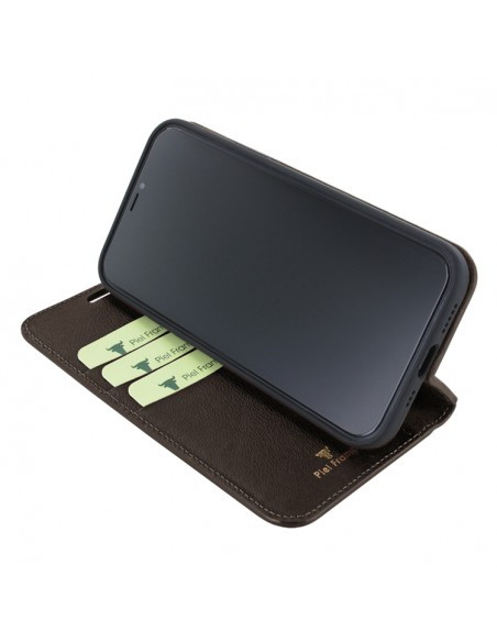 Piel Frama iPhone 13 Pro Max FramaSlimCards Leather Case - Brown