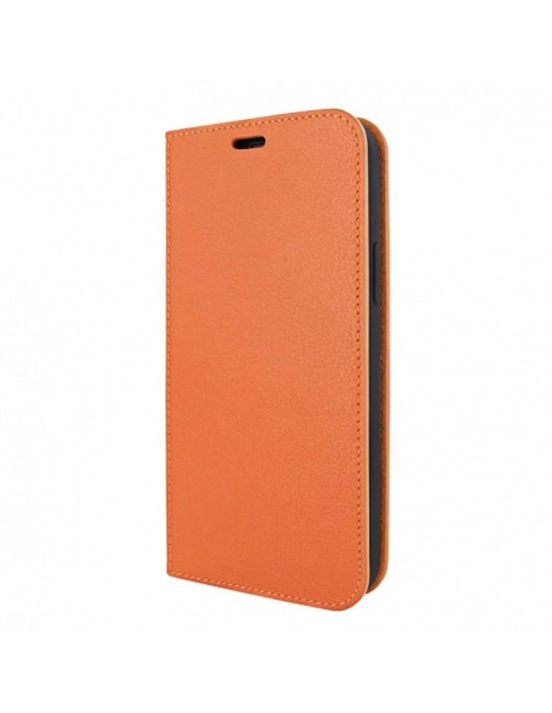 Piel Frama iPhone 14 FramaSlimCards Leather Case - Orange