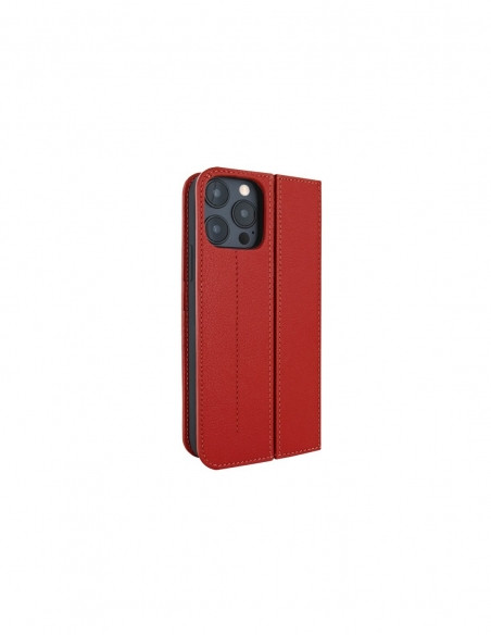 Piel Frama iPhone 14 Pro FramaSlimCards Leather Case - Red