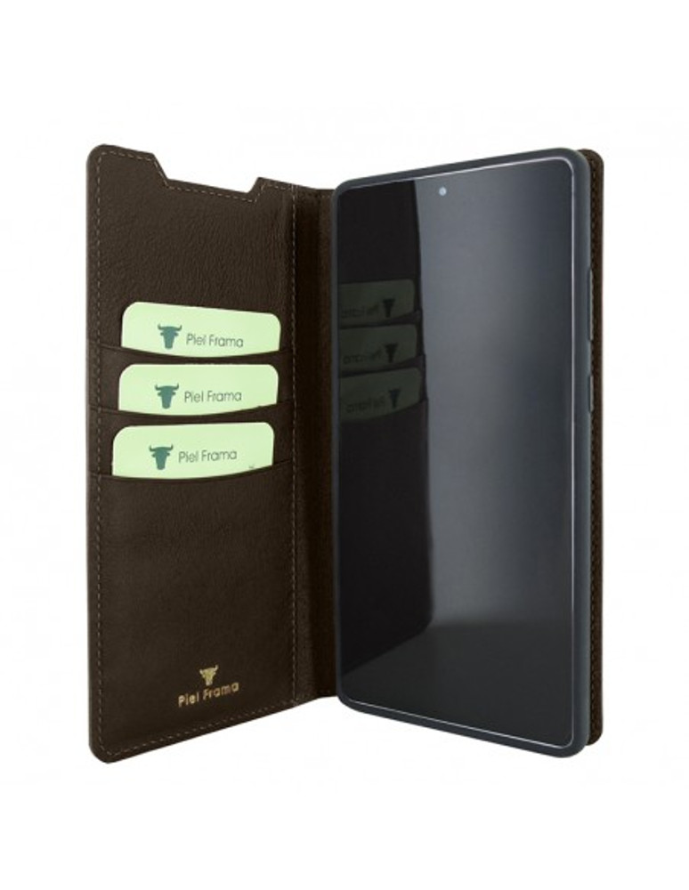 Piel Frama Galaxy Note 20 FramaSlimCards Leather Case - Brown