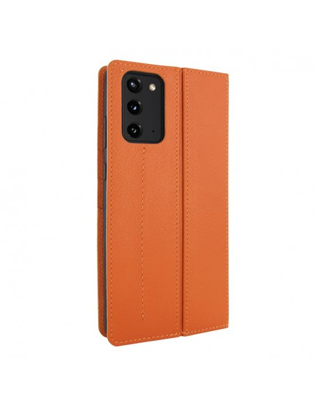 Piel Frama Galaxy Note 20 FramaSlimCards Leather Case - Orange