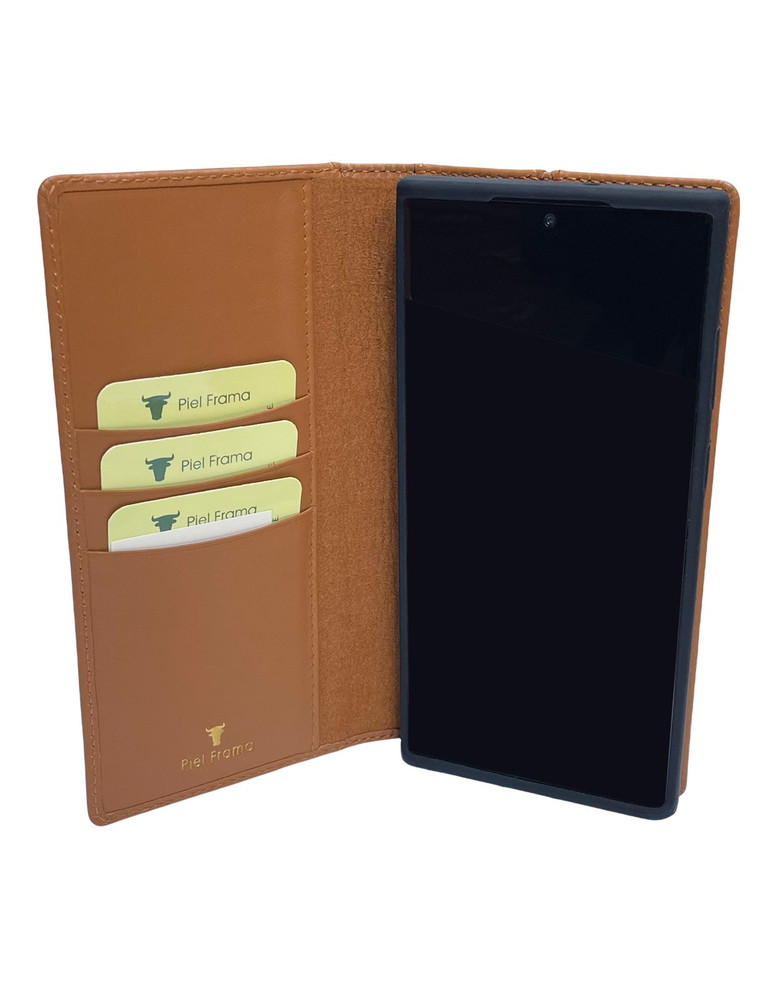 Piel Frama Galaxy S22 Ultra FramaSlimCards Leather Case - Tan