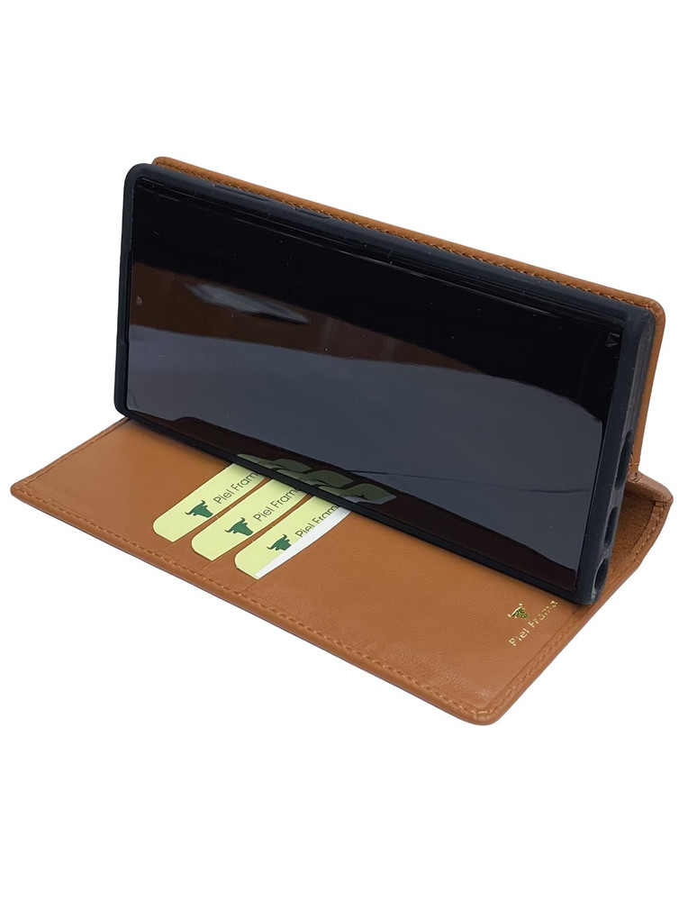 Piel Frama Galaxy S22 Ultra FramaSlimCards Leather Case - Tan