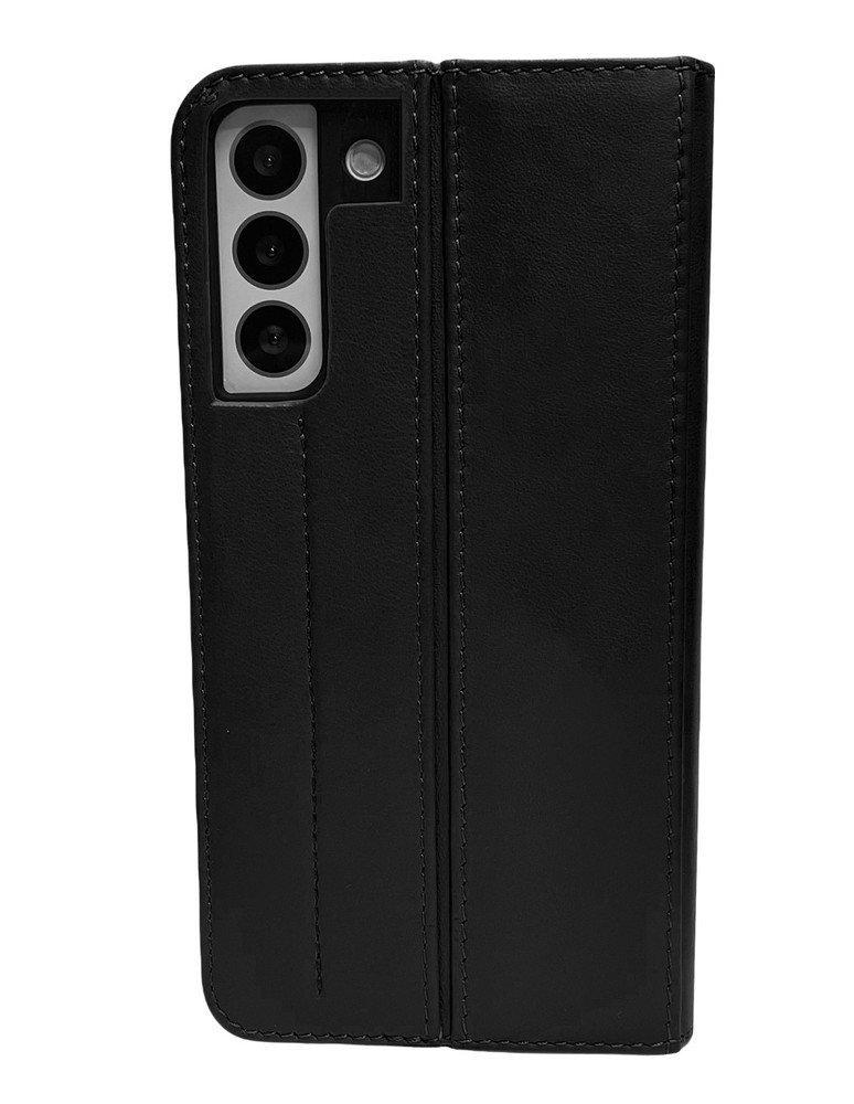 Piel Frama Galaxy S22 Plus FramaSlimCards Leather Case - Black