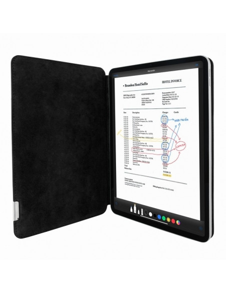 Piel Frama 943 Black Ostrich  FramaSlim Leather Case for Apple iPad 10.9" 10th Gen. (2022)
