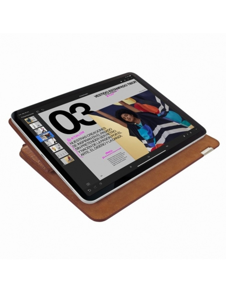 Piel Frama 943 Brown Crocodile FramaSlim Leather Case for Apple iPad 10.9" 10th Gen. (2022)