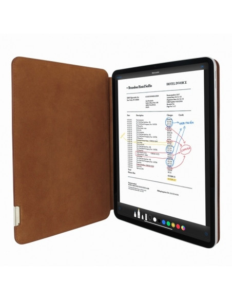Piel Frama 943 Brown Crocodile FramaSlim Leather Case for Apple iPad 10.9" 10th Gen. (2022)