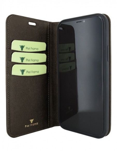 Piel Frama iPhone 15 Plus Brown Lizard FramaSlim Leather Case