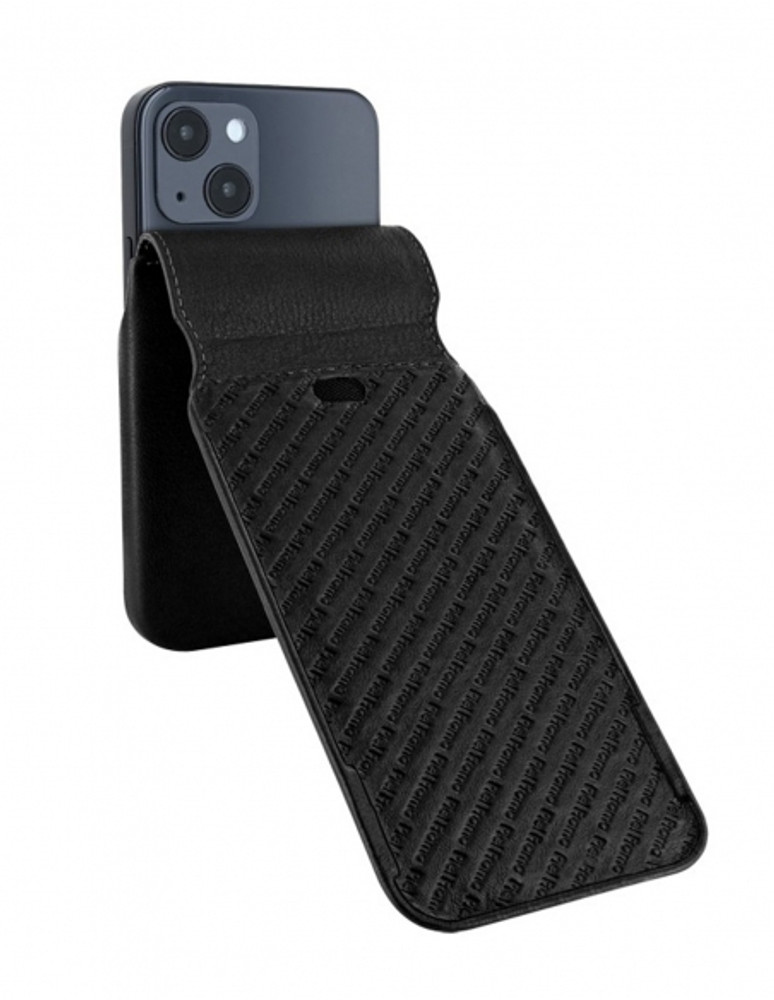 Piel Frama iPhone 15 Plus Black iMagnum Leather Case