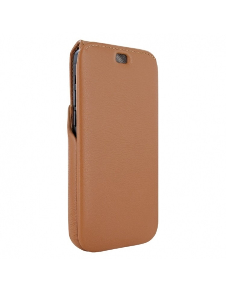 Piel Frama iPhone 15 Plus Tan iMagnum Leather Case