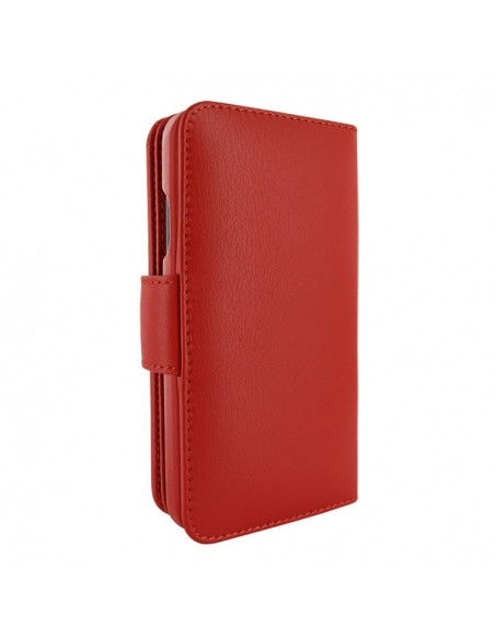Piel Frama iPhone 15 Pro Max Red WalletMagnum Leather Case