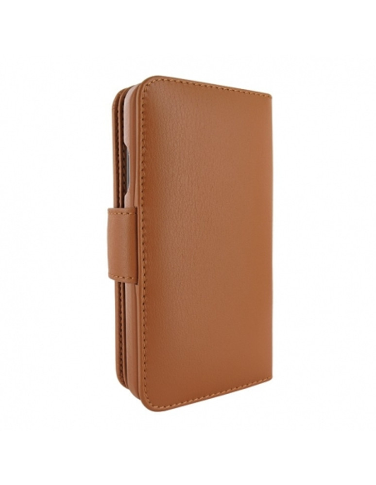 Piel Frama iPhone 15 Pro Max Tan WalletMagnum Leather Case
