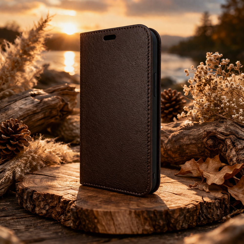 Piel Frama iPhone 15 Pro Brown FramaSlim Leather Case