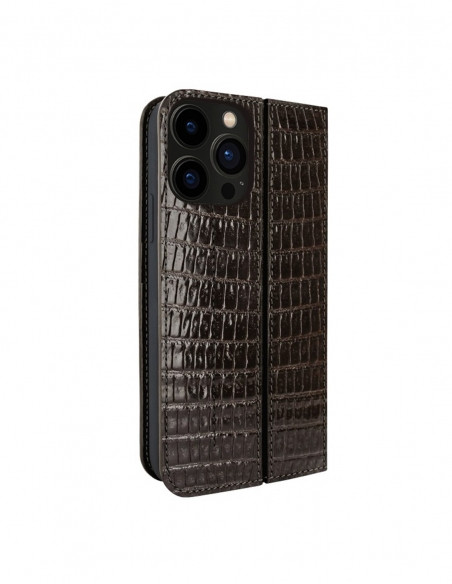 Piel Frama iPhone 15 Pro Brown Lizard FramaSlim Leather Case