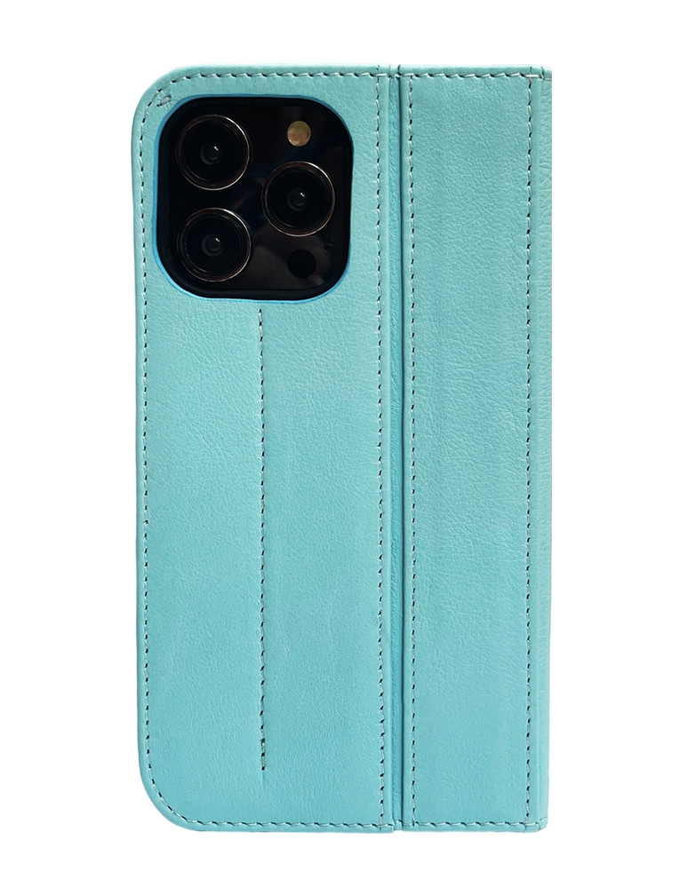 Piel Frama iPhone 15 Pro SPECIAL EDITION Light Blue FramaSlim Leather Case